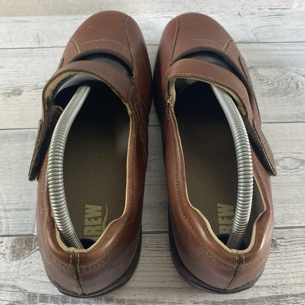 Drew Heather Mary Jane Shoes Womens‎ 9.5 W Brown Leather Orthopedic Comfort Walk
